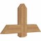 Ekena Millwork Eugene Smooth Timber Gable Bracket, Western Red Cedar, 36"W x 19"H x 3 1/2"D x 5 1/2"F, 13/12 Pitch GBW036X19X0406EUG00SWR - alternate 5
